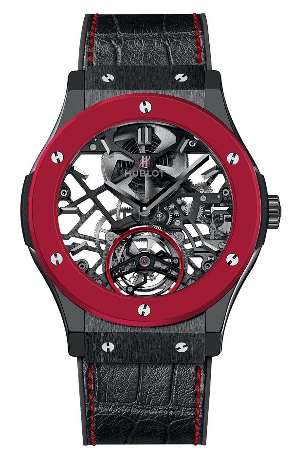 Hublot Red’n’Black Skeleton Tourbillon